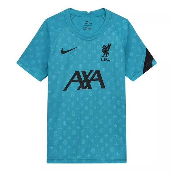 Camiseta de Entrenamiento Liverpool 2020 2021 Azul